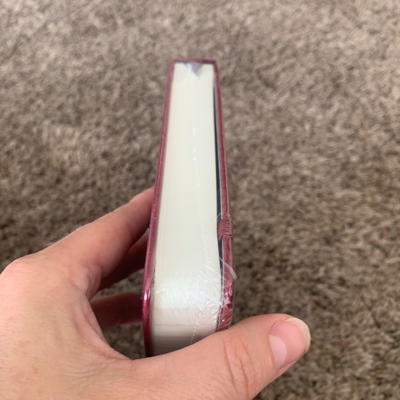 Offigift Hardcover Lined Notebook Journal Red Burgundy New - Picture 5 of 7